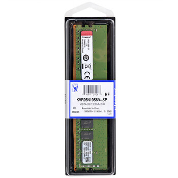 金士顿（Kingston）DDR4 2666 4G 台式机内存条 经典款