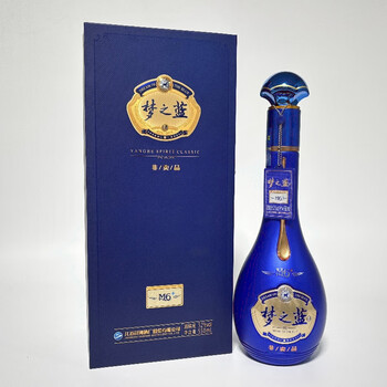 Amazon.co.jp: 夢之藍 M6+ 52度 550ml □洋河大曲の幻の白酒15年