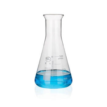 蜀牛 玻璃三角烧瓶喇叭口高硼硅耐热锥形瓶实验室 喇叭口300ml 