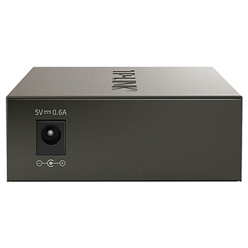 普联（TP-LINK）千兆多模双纤光纤收发器SC双芯0.55公里光电转换器 即插即用 TL-MC200CM