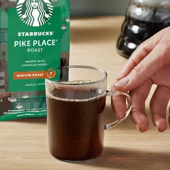 星巴克(Starbucks)阿拉比卡进口咖啡豆（浓缩烘焙*2+派克*2)【四袋装】