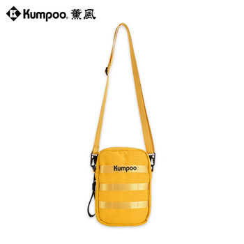 薰风（KUMPOO）王小羽同款羽毛球包熏风大容量收纳袋单肩防水运动包KB-369黄色
