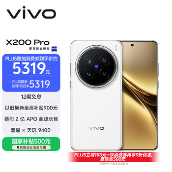 vivo X200 Pro SIMフリー 大陸版 5G ブルー 12GB 256GB おまけ多数 z*u