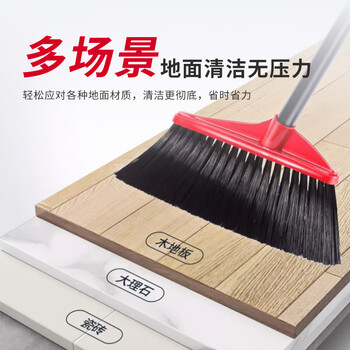 微力达（Vileda）德国耐用扫把簸箕组合套装家用可折叠软毛扫帚畚箕两件套折叠套装