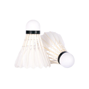 超牌超牌绿超羽毛球专业比赛刀翎二拼软木耐打稳定12只装76速