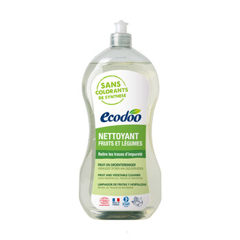 逸乐舒ecodoo水果蔬菜清洗剂洗洁精食品级孕妇宝妈去残留1L家庭清洁