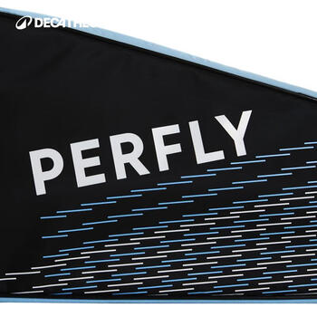 迪卡侬羽毛球拍套背包羽毛球包PERFLY蓝色-可装两只球拍-4248148