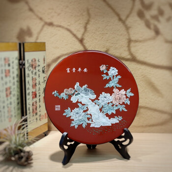 螺钿細工　置物 螺钿镶嵌家具- 京东