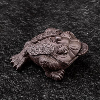 三足紫砂金蟾价格报价行情- 京东