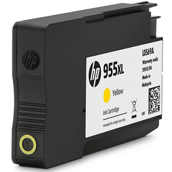 惠普（HP）原装墨盒 L0S69AA 955XL 黄色高容量 适用于Pro 8210/8216/8710/8720/8730/7720/7730/7740