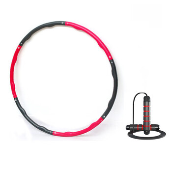 德玛珥 DEMARE小腰精燃脂套装 有绳跳绳分段呼啦圈 易收纳DEM-TSQ01