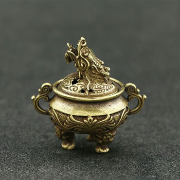 狮子铜香炉价格报价行情- 京东