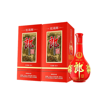 53度郎牌郎酒（双瓶礼盒 装） 郎酒郎牌郎酒53度500ml*2瓶礼盒装酱香型白酒(新老包装随机发货