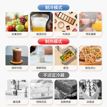 美的（Midea）迷你冰箱小冰箱小型家用车载户外露营冷藏制冷加热宿舍出租房办公室电冰箱节能省电DC-5D01MB