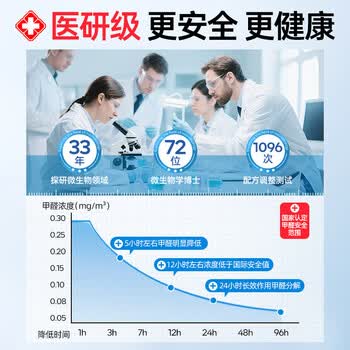 优诺康光触媒除甲醛喷雾剂除苯清除剂新房专用急入住家车强力分解酶母婴