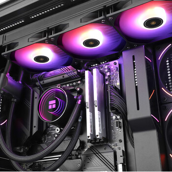 Thermalright(利民) Frozen Notte 360 BLACK ARGB V2 冰封魔境 360水冷 一体式水冷散热器FN360 BLACK ARGB V2 Thermalright(利民) Frozen Notte 360 BLACK ARGB V2 冰封魔境 360水冷 一体式水冷散热器FN360 BLACK ARGB V2