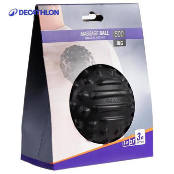 迪卡侬筋膜球按摩足底脚肩颈弹力IA经典黑筋膜球(加大码) 2415872