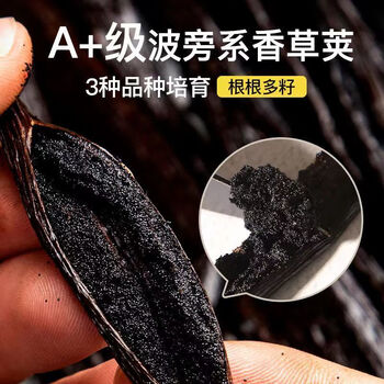 香草荚 香草籽 烘焙材料豆荚茴香食品级全套 香草夹(17-20cm)5根