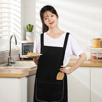 LYNN围裙 防水防油耐脏罩衣 拉链口袋男女通用家务清洁餐厅奶茶工作服 LYNN围裙 防水防油耐脏罩衣 拉链口袋男女通用家务清洁餐厅奶茶工作服