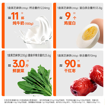 老金磨方【黑金系列】DHA藻油黑芝麻饼干200g高钙高蛋白0添加蔗糖即食零食 老金磨方【黑金系列】DHA藻油黑芝麻饼干200g高钙高蛋白0添加蔗糖即食零食