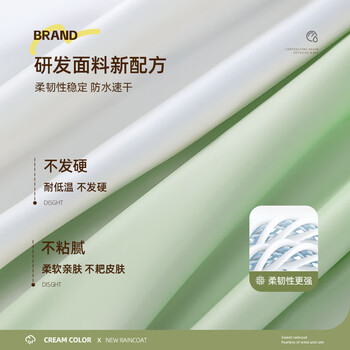 备美雨衣电动电瓶车女款专用成人外穿长款全身防暴雨加厚骑行雨披