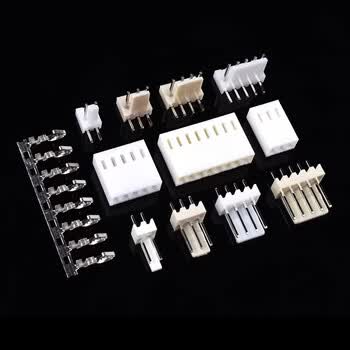 ZAVE KF2510直针弯针胶壳2.54mm间距 4P 弯针 (50只) ZAVE KF2510直针弯针胶壳2.54mm间距 4P 弯针 (50只)