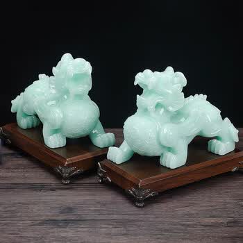 翡翠貔貅摆件品牌及商品- 京东