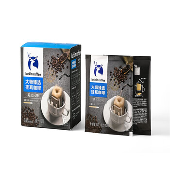 瑞幸咖啡 精品挂耳咖啡 深度烘焙 经典美式10g*6袋 【2盒装】