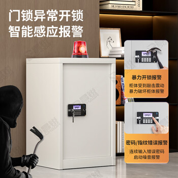 昌锐保密柜密码文件柜铁皮柜防盗办公柜单门600高电子密码锁