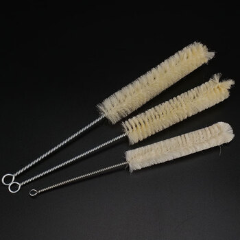 金固牢 KCxh-607【今/次日达】试管刷 实验室用玻璃瓶清洁刷 试管清洗刷 1#直径1cm 10个