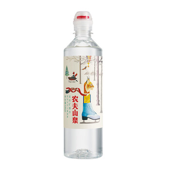 农夫山泉  长白山 饮用天然矿泉水运动盖 饮用水 535ml*24瓶整箱