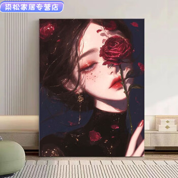 数字人物油画新款- 数字人物油画2021年新款- 京东