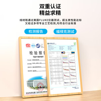 互宽 超五类千兆网线工程网络布线监控POE供电箱线 超5类CAT.5e室内非屏蔽0.50无氧铜（灰色）50米