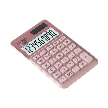 卡西欧(CASIO)stylish时尚计算器 璨光粉 SL-1000SC-PK 卡西欧(CASIO)stylish时尚计算器 璨光粉 SL-1000SC-PK