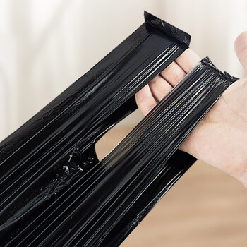 Sodolike尚岛背心垃圾袋黑色50*65cm1000只单面1丝点断式手提整箱装