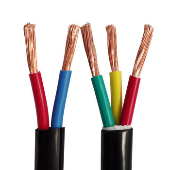 浤议电线软线铜芯工程家用户外阻燃电缆线RVVZ/VVR (4+1)*4（1米装）