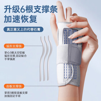 TMT护腕防扭伤腱鞘炎护具腕关节固定支具关节劳损固定器恢复护套左L