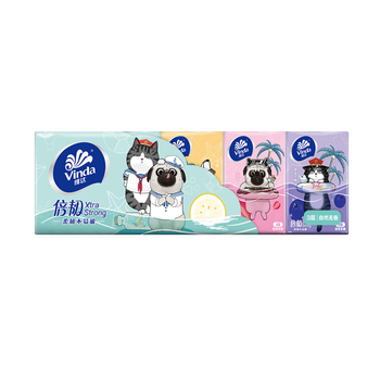 维达（Vinda）【大米+纸手帕】乳玉皇妃石板大米5kg+V0123手帕纸10包*4提