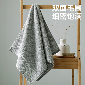 金号毛巾加厚纯棉100%纯棉洗脸毛巾洗澡全棉吸水A类面巾1条123g