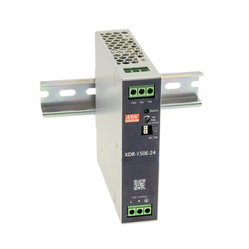 明纬XDR-150E系列AC-DC导轨电源经济型超薄工业DIN XDR-150E-12