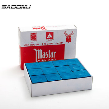 新动力油性巧克粉斯诺台球杆美式黑八枪粉巧粉擦粉桌球12个装 XD00829 新动力油性巧克粉斯诺台球杆美式黑八枪粉巧粉擦粉桌球12个装 XD00829