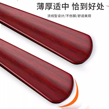 加仕高实木鞋拔子长柄70cm家用提鞋器穿鞋神器鞋把子鞋抽鞋扒子鞋溜子