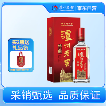 【送料無料】　泸州老窖特曲酒　500ml 白酒 Amazon.co.jp: 瀘州老窖 (ろしゅうろうこう) 特曲 濃香型白酒 52