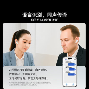 漫步者（EDIFIER）X5 Evo 主动降噪真无线蓝牙耳机 入耳式 蓝牙6.0 AI翻译同声传译 雾灰
