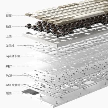京东京造N990升级版三模矮轴机械键盘无线蓝牙101键佳达隆2.0矮茶轴 铝合金机身大U[0]键办公 银河灰