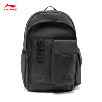 李宁运动生活系列丨运动双肩包男女同款大容量轻便旅行背包ABSV187