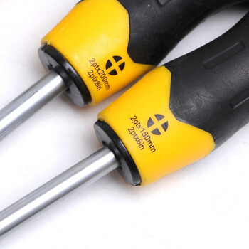 史丹利（STANLEY）强力型十字螺丝批带磁性螺丝刀起子PH3x200mm STMT67569-8-23