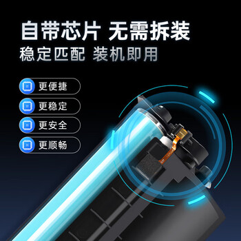 格之格137A/W1370A黑色硒鼓 带芯片 适用惠普m232dw m233dw m233sdn m233sdw m208dw打印机（约3200页）