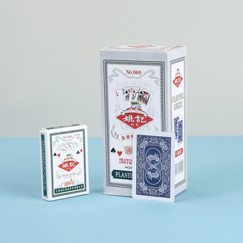 上海扑克牌整箱100副加硬纸牌厚牌普通朴克塑料盒装可选麦思伦 姚记