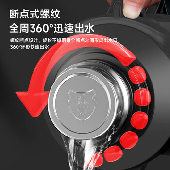 XDO保温保冷壶杯大容量户外车载暖水壶316全钢盖旅行壶家用便携